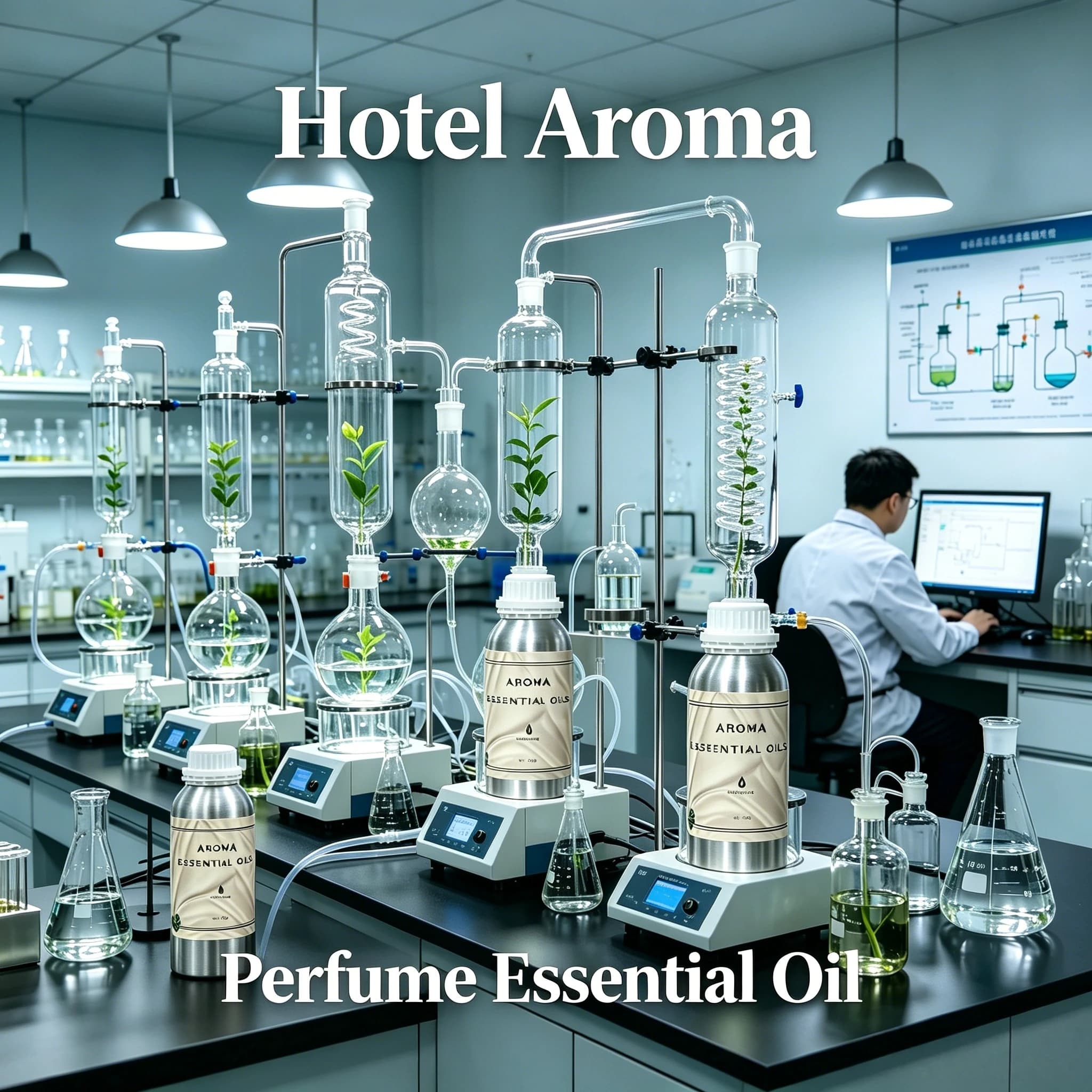 Diffuseur électrique d'huiles essentielles et de parfums 500 ml – Purificateur d'air et assainisseur d'ambiance pour la maison