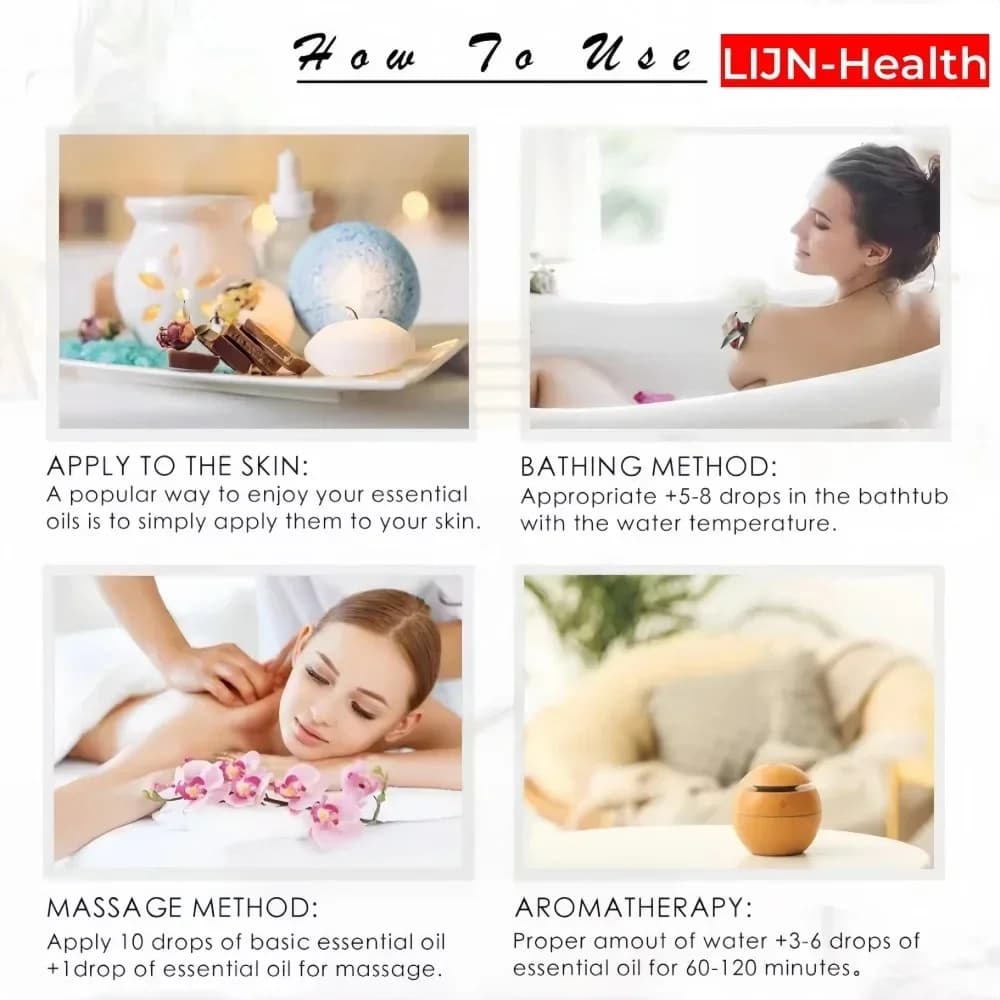 LIJN-Huile essentielle de Manuka, 1 FlOz, 100% naturelle, pour diffuseur, soins capillaires, visage, soins de la peau, aromathérapie