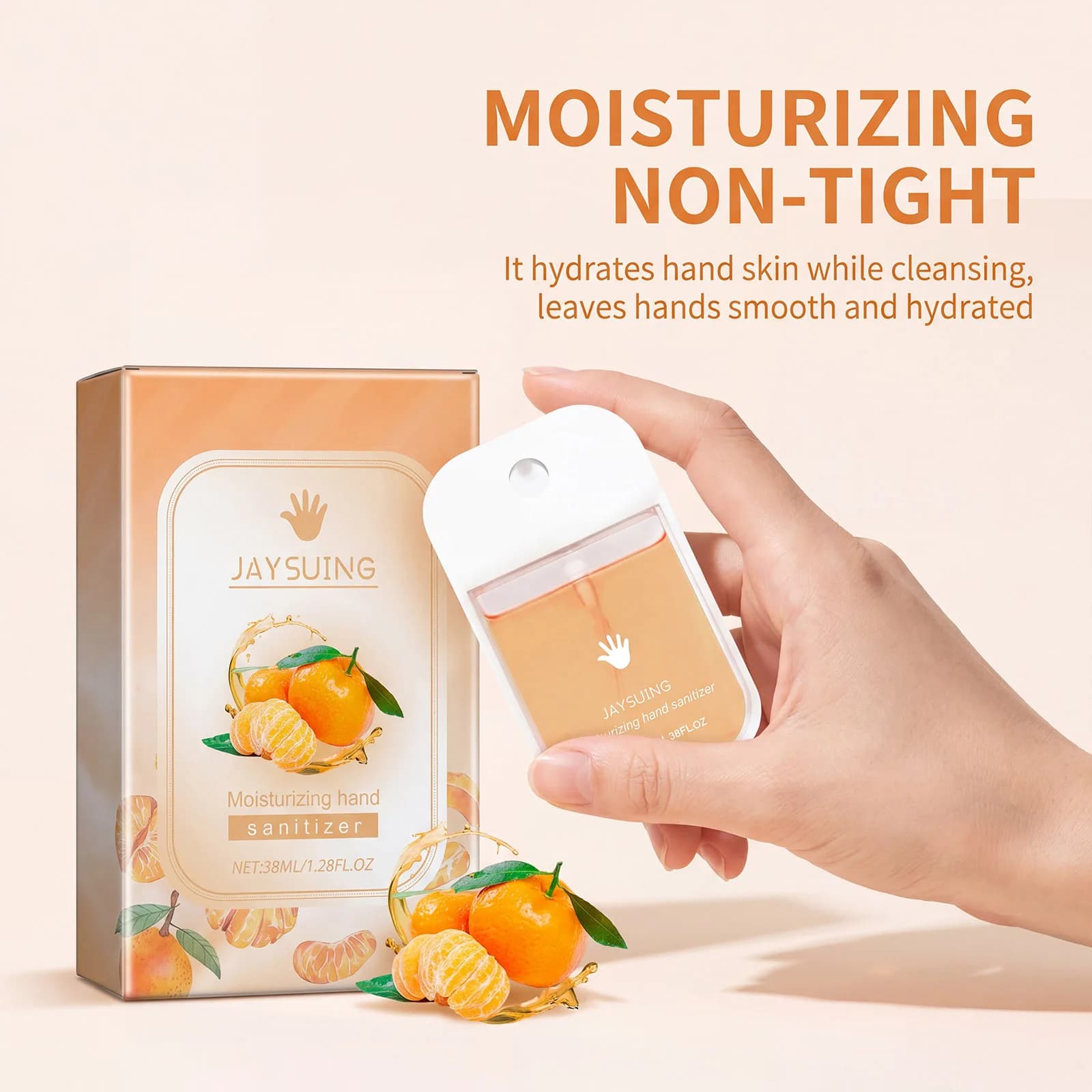 Spray désinfectant pour les mains portable, nettoyage doux, rafraîchissant, hydratant, séchage rapide, format voyage, mini brume lavante pour les mains, soin quotidien