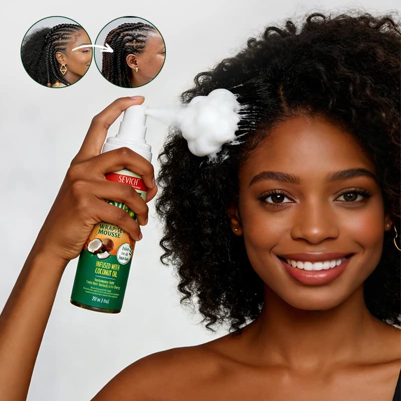 Mousse coiffante à l'huile d'olive 270 ml – Fixation longue durée