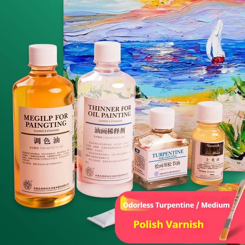 Graines de lin moyennes pour peintures à l'huile