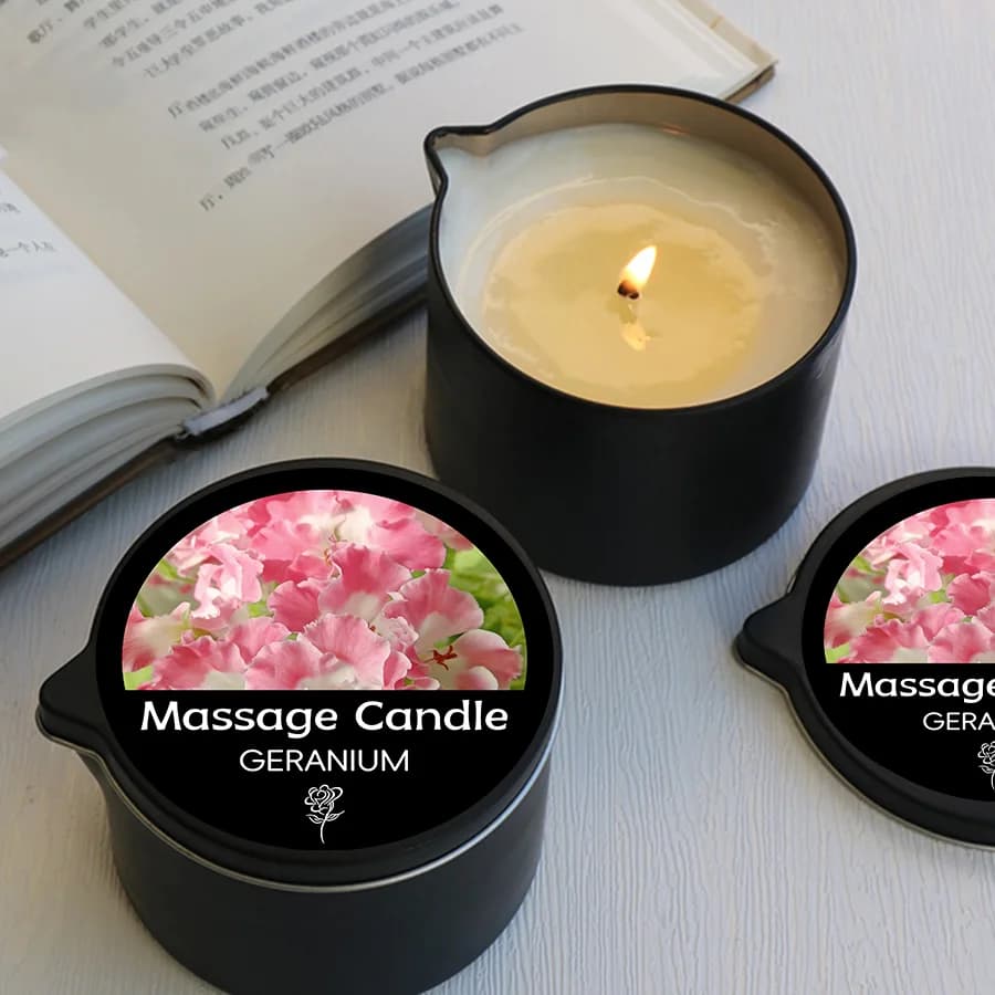 Bougies à huile de Massage