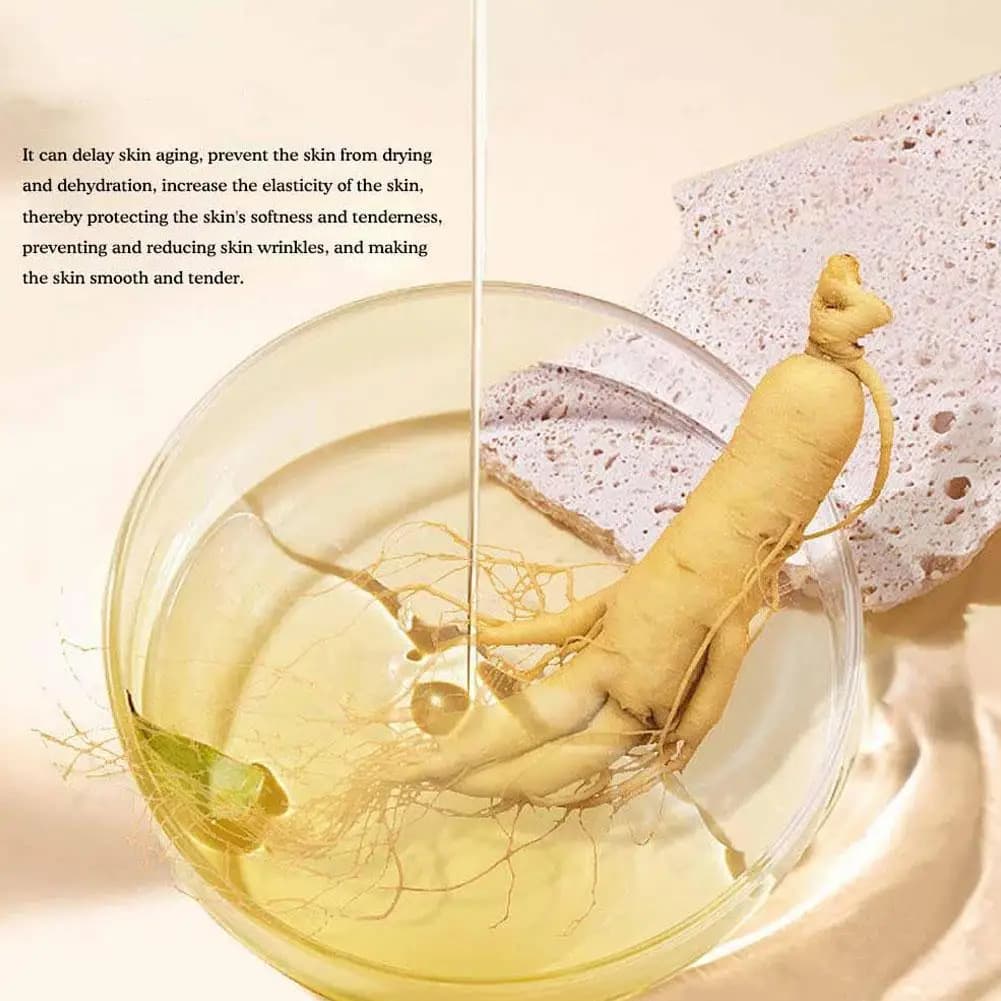 Sérum pour le visage au Ginseng efficace polypeptide doré Essence pour le visage nourrissant en profondeur hydratant pour la peau sérum de soin pour le visage
