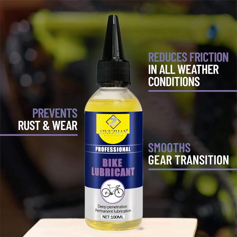 Huile lubrifiante professionnelle pour vélo