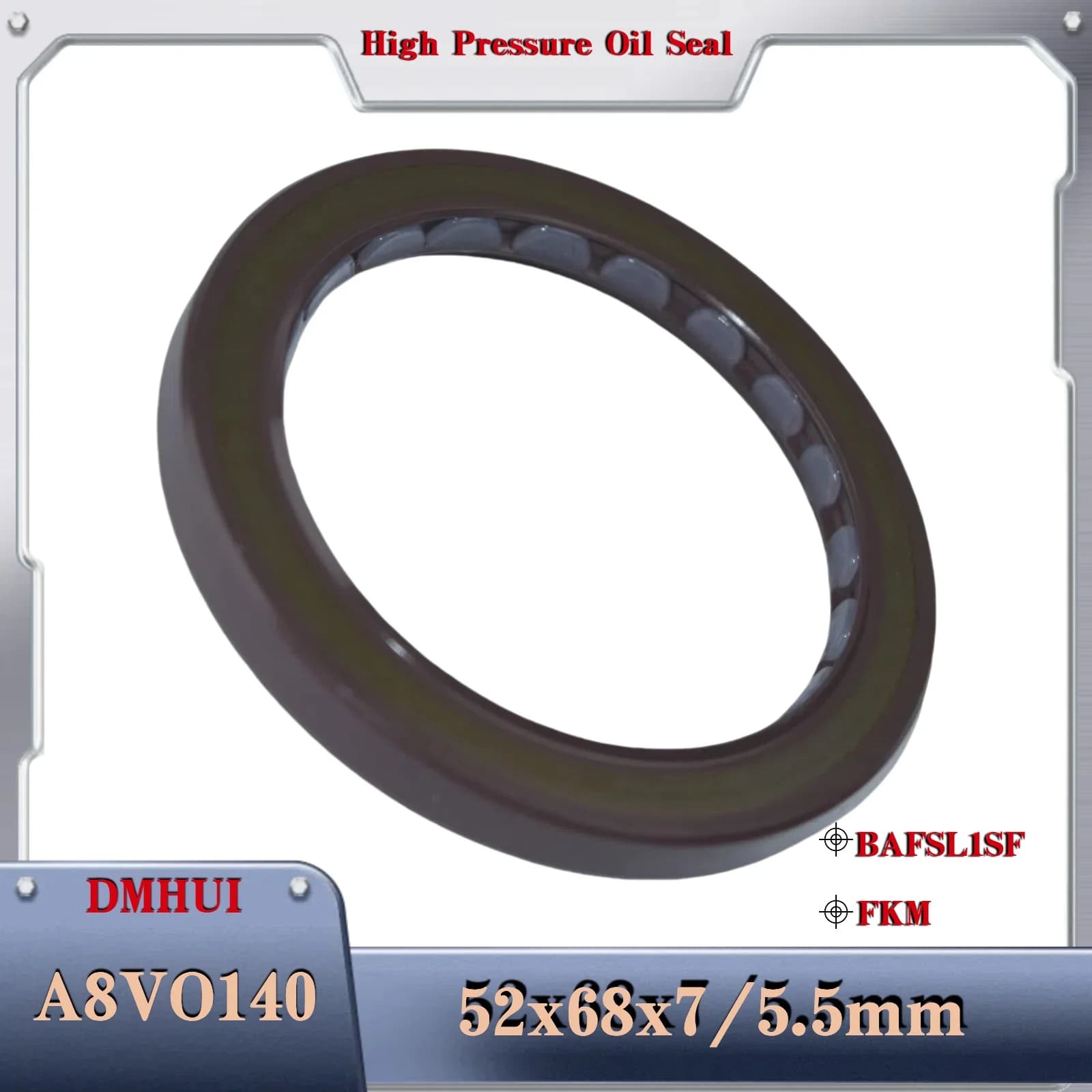 Joint d'étanchéité 52*68*7/5.5 pour pompe hydraulique ou moteur