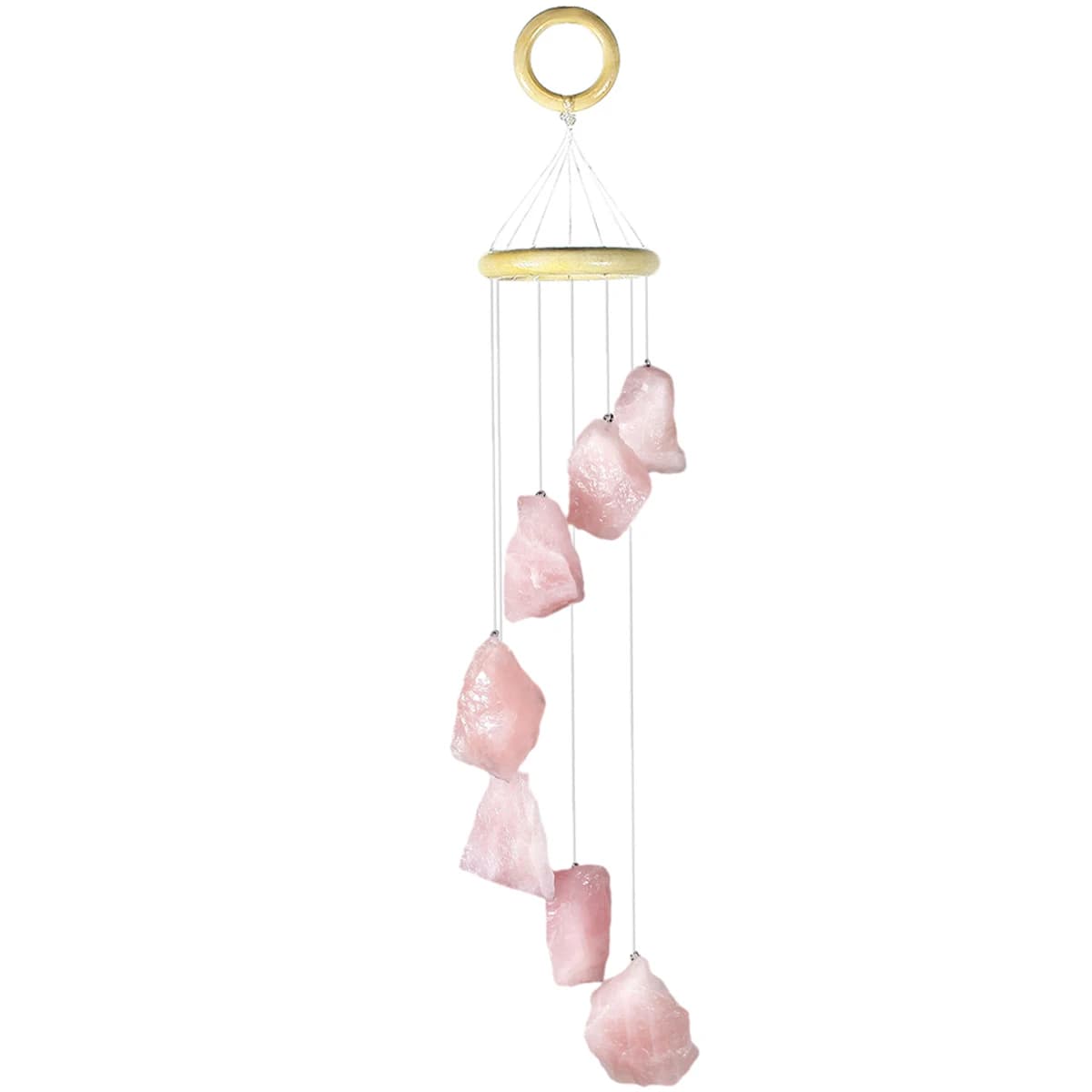 Pierre brute de quartz rose naturel pour la décoration de la maison