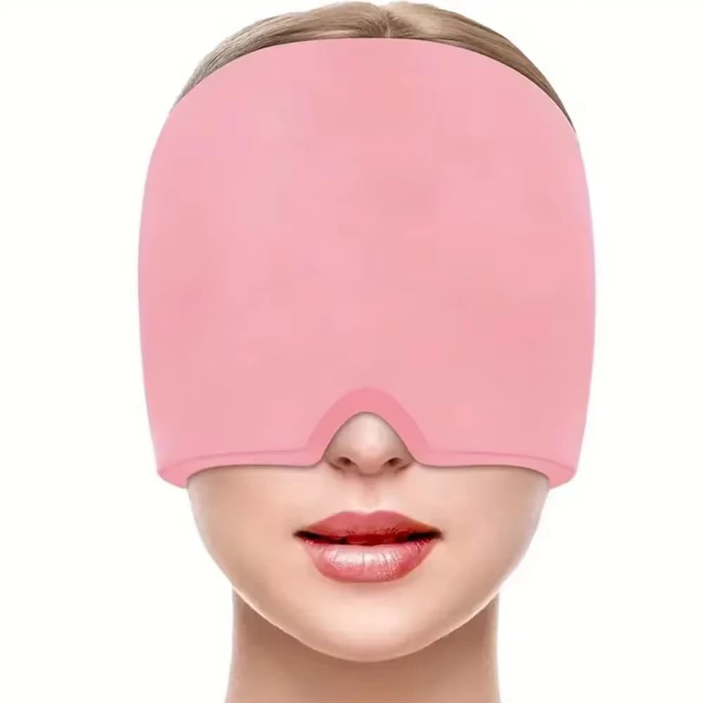 Bandeau de compression réutilisable chaud/froid pour soulager les maux de tête