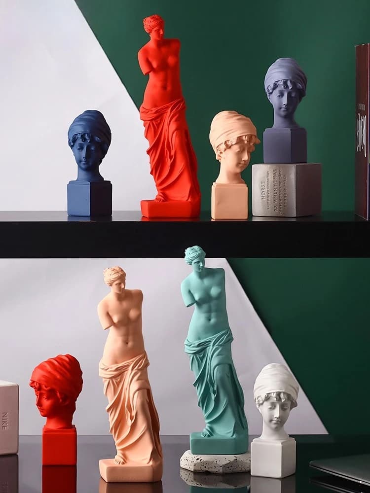 Statue de Venus nordique, décoration de bureau, figurines décoratives modernes, décoration de salon, accessoires de décoration pour la maison