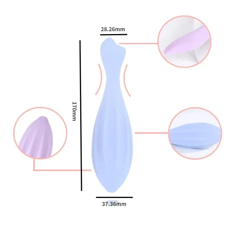 Rouleau de beauté pour le visage et les yeux, outils de soins de la peau, Massage Gua Sha, rouleau de beauté en Silicone