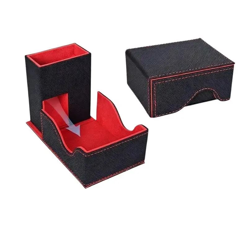 Tour de dés pliable et portable (1 pièce) avec sac de rangement – Outil anti-triche pour les soirées de jeu de rôle sur table