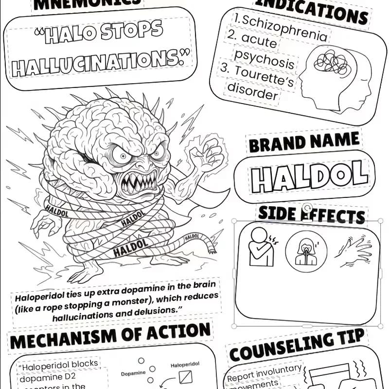 Guide concis sur les médicaments courants : Plus de 200 pages de points clés cliniques