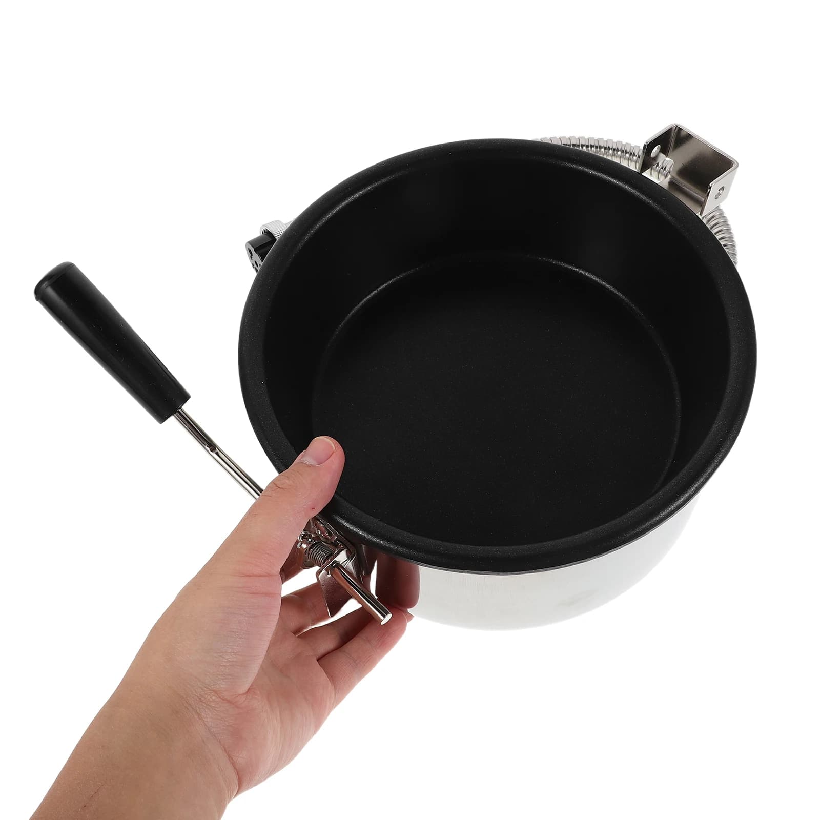Pot à pop-corn de 8oz, revêtement antiadhésif, chauffage rapide, facile à nettoyer, bouilloire en aluminium de remplacement, pièces de Machine commerciale, accessoires