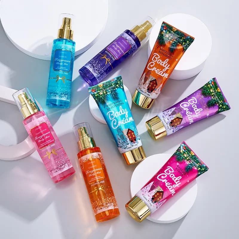Kit de soin corporel parfumé Passion 120ml + 100g