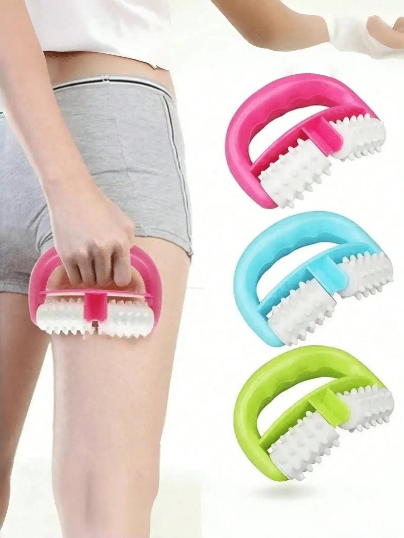 Rouleau de Massage corporel Anti-Cellulite rapide, rouleau de Massage Anti-Cellulite à main pour amincir et raffermissant le corps, salle de sport, 1 pièce