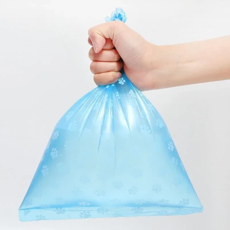 Sacs à excréments épais anti-fuite pour chiens, 2 à 30 rouleaux, pour promenades en plein air, poubelle biodégradable pour animaux de compagnie, sacs à déchets dégradables pour chats, fournitures pour