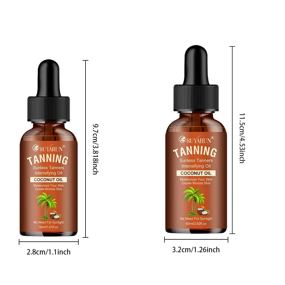 Gouttes autobronzantes avancées pour le visage : éclat naturel et sans traces