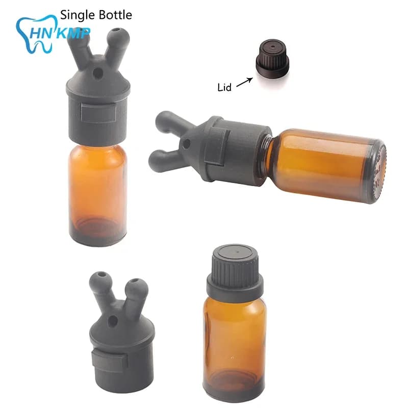Bouteille d'inhalateur d'huile essentielle et d'arôme étanche, Mini bouteille distributrice d'huile essentielle et de parfum, inhalateur d'huile essentielle