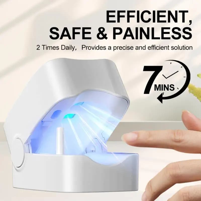 Appareil de traitement laser pour la réparation efficace des ongles atteints de mycose