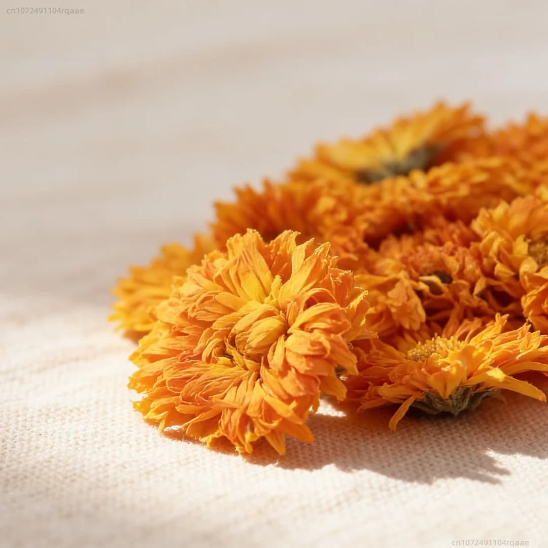 Pétales de Calendula Naturels Séchés de Haute Qualité pour la Fabrication de Savons, la Fabrication de Bougies, la Décoration de Mariage, le Pot-pourri et la Décoration DIY pour la Maison