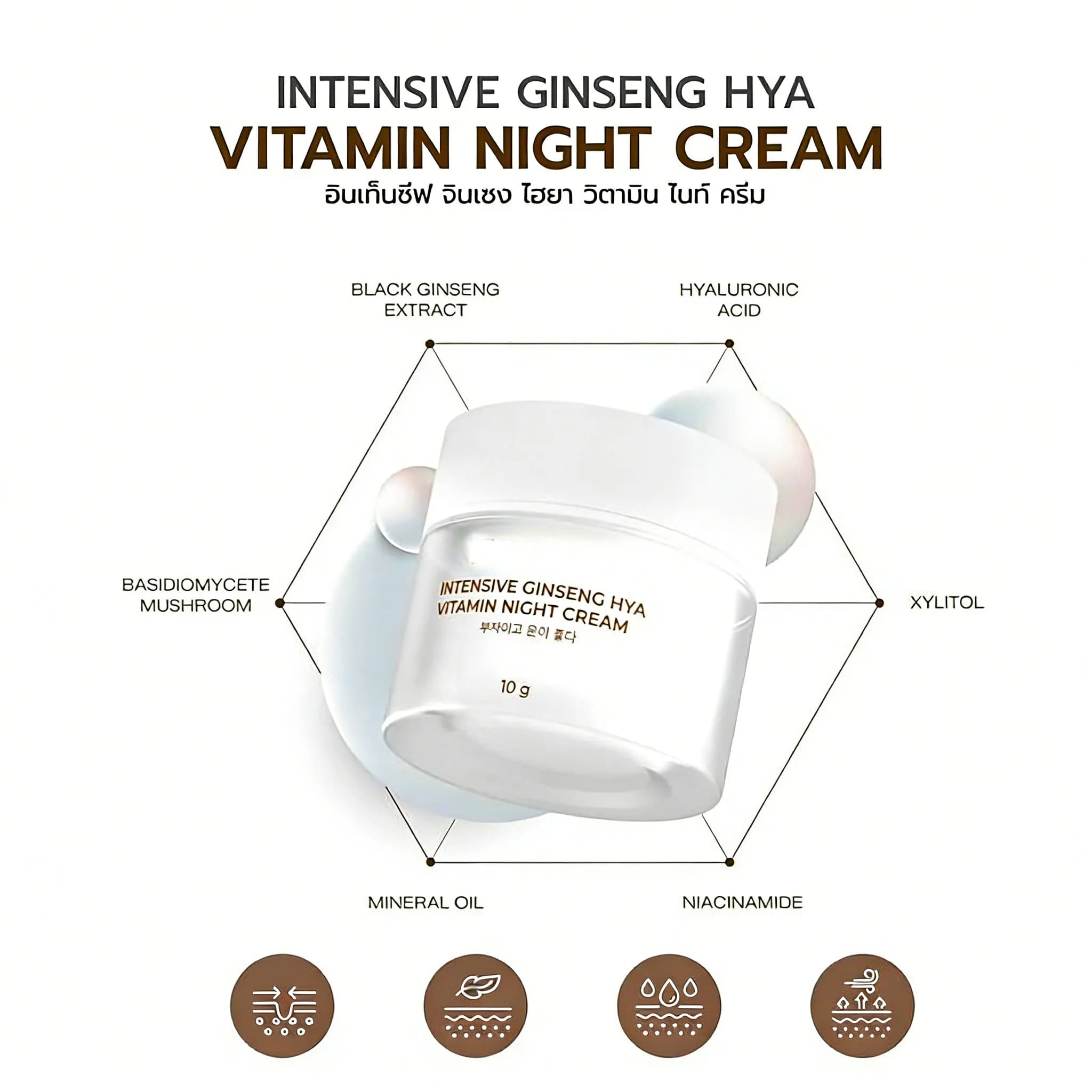 Crème de Fortification Vitaminée au Ginseng, Tendances TikTok, Anti-âge, Anti-rides, Sérum Liftant, Raffermissant et Éclaircissant