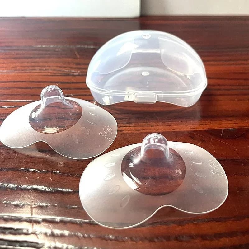 2 pièces Silicone allaitement mamelon protecteurs alimentation mère mamelon boucliers Protection couverture doux lait alimentation soins infirmiers bouclier