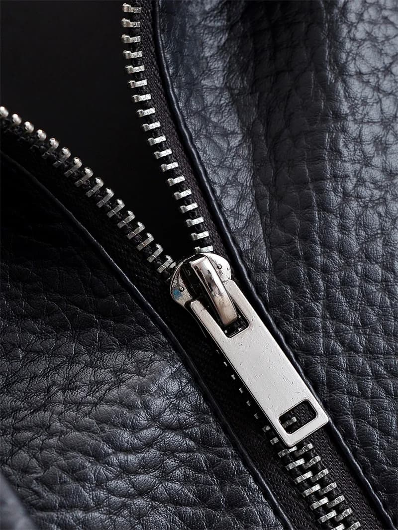 Veste femme automne 2025 nouveau noir à manches longues galets Faux cuir veste moto Style personnalité mode