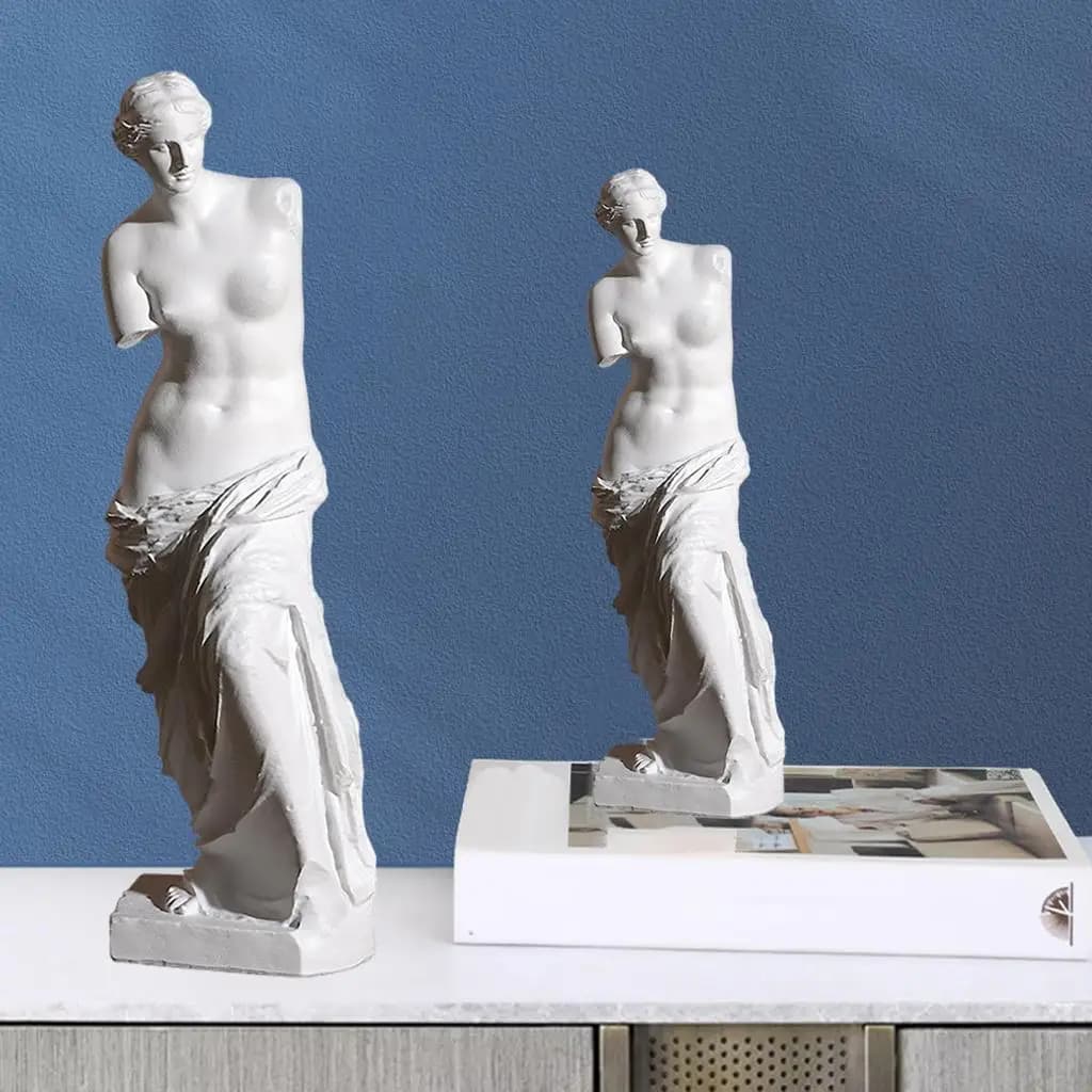 Figurine de la mythologie grecque en résine, Statue de vénus élégante, décoration de maison moderne, pièce maîtresse pour Table de salon