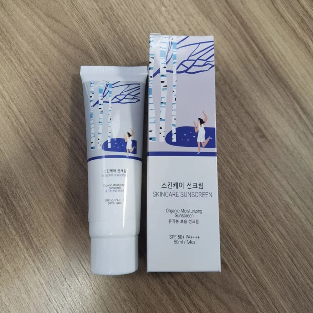 Crème solaire hydratante au collagène SPF50+ PA++++ 50 ml