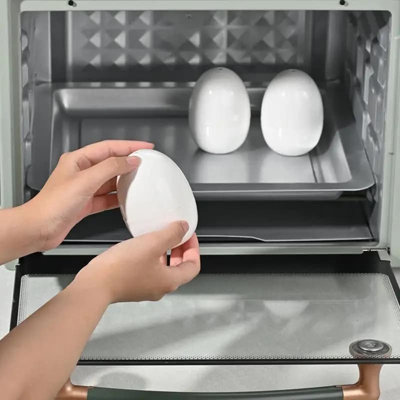 Cuiseur à vapeur pour micro-ondes, capacité de 1/4 œufs, facile et rapide, 5 Minutes, dur ou doux, outils de cuisine bouilli