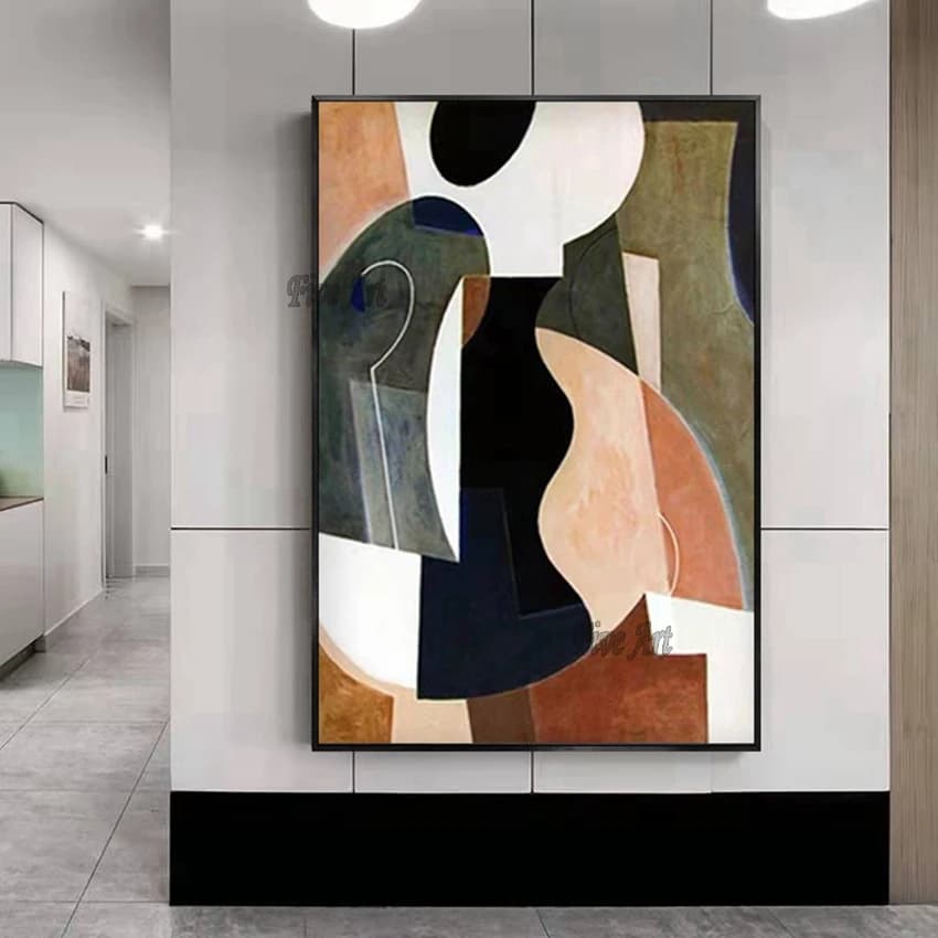 Peinture à l'huile sur toile faite à la main