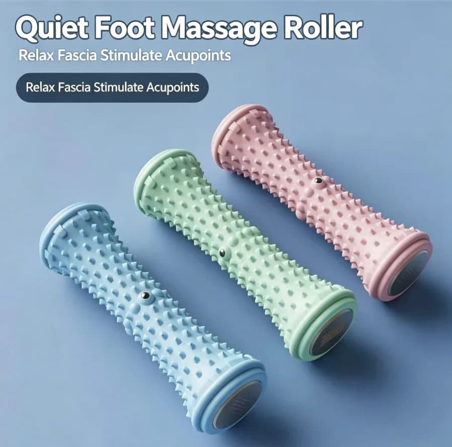 Rouleau de massage pour les pieds, rouleau de massage plantaire, entraîneur pour pieds plats - adapté aux passionnés de yoga et de fitness