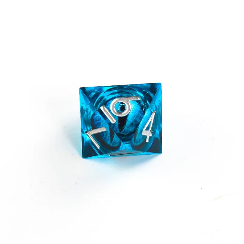 Jeu de dés D & D à noyau liquide DND