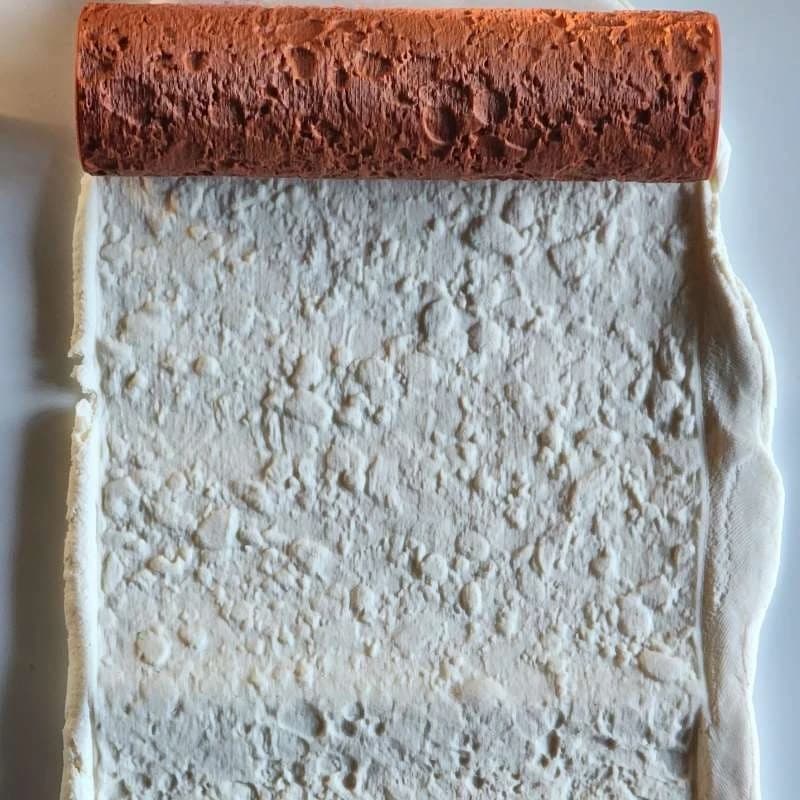 Outil de gaufrage à motif de texture de pierre de rivière pour la pâte polymère, la poterie et la céramique
