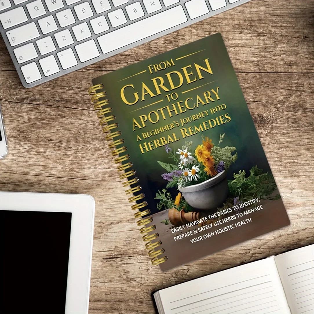 Livre de bien-être quotidien naturel et à base de plantes