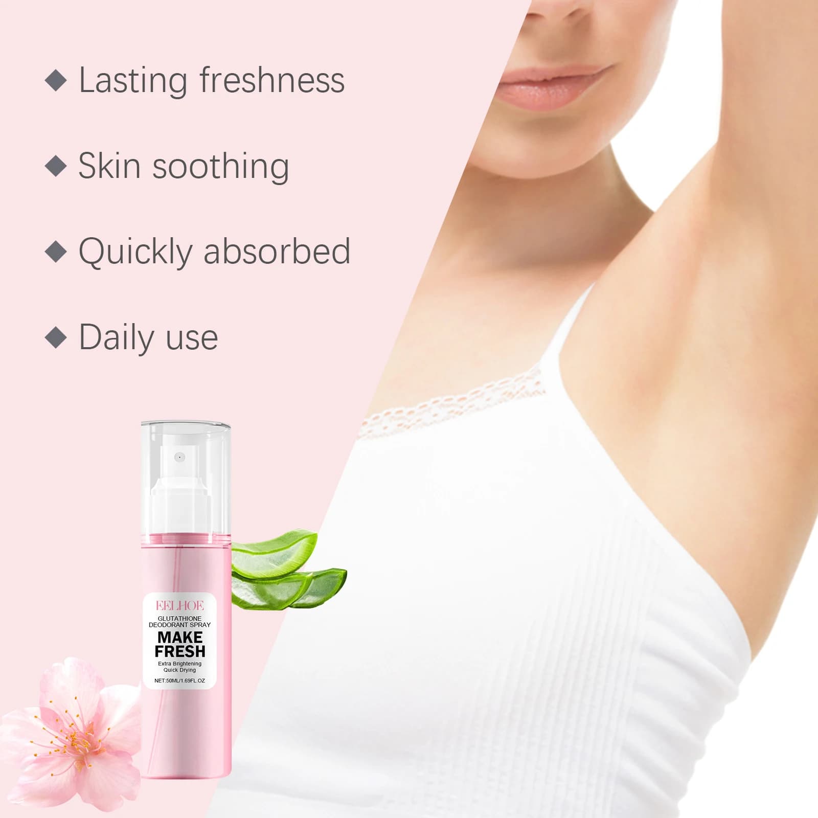 Sakura – Spray corporel anti-odeur pour les aisselles