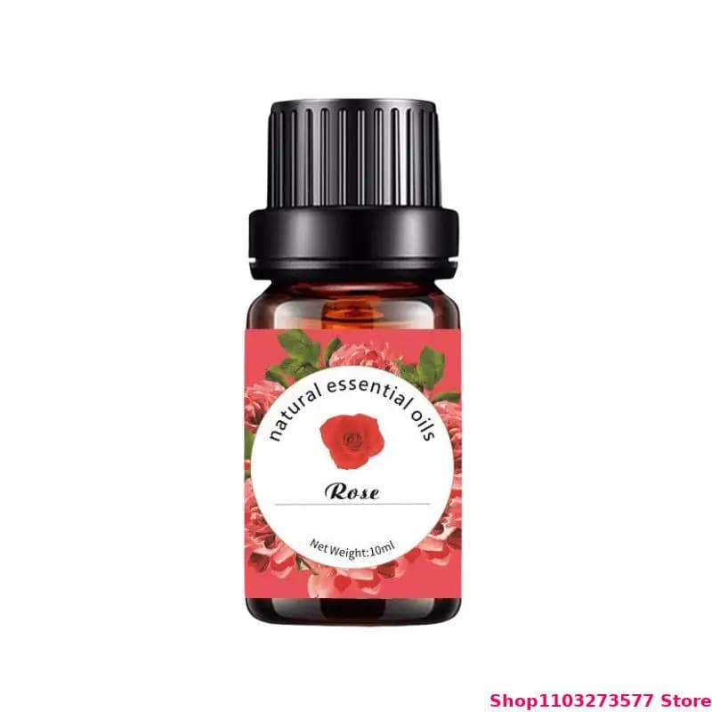 Top 10ml encens lavande sauge Rose huiles essentielles pur naturel pour diffuseur humidificateur aromathérapie jasmin vanille arôme huile