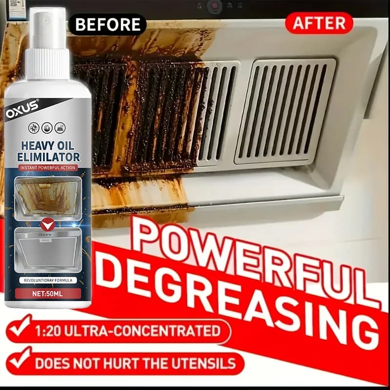 Nettoyant pour taches d'huile, four, barbecue, détergent pour graisse, nettoyage de hotte aspirante, élimination de la saleté d'huile, antirouille, spray de nettoyage pour cuisine