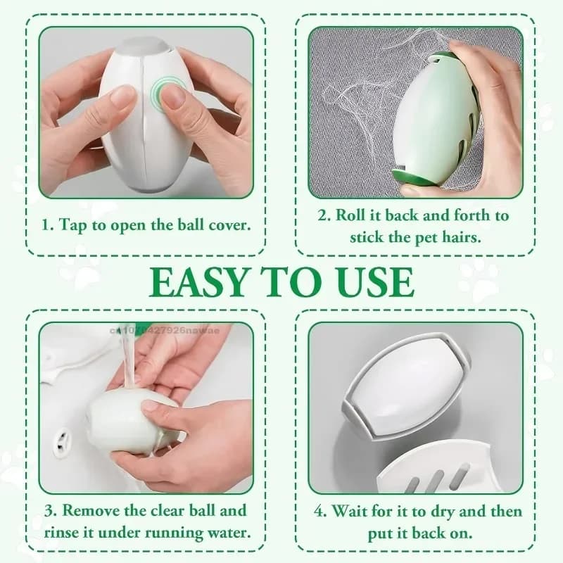 Rouleau anti-peluches lavable, bande par vêtements, poils d'animaux réutilisables, brosse domestique, outils pour enlever les animaux