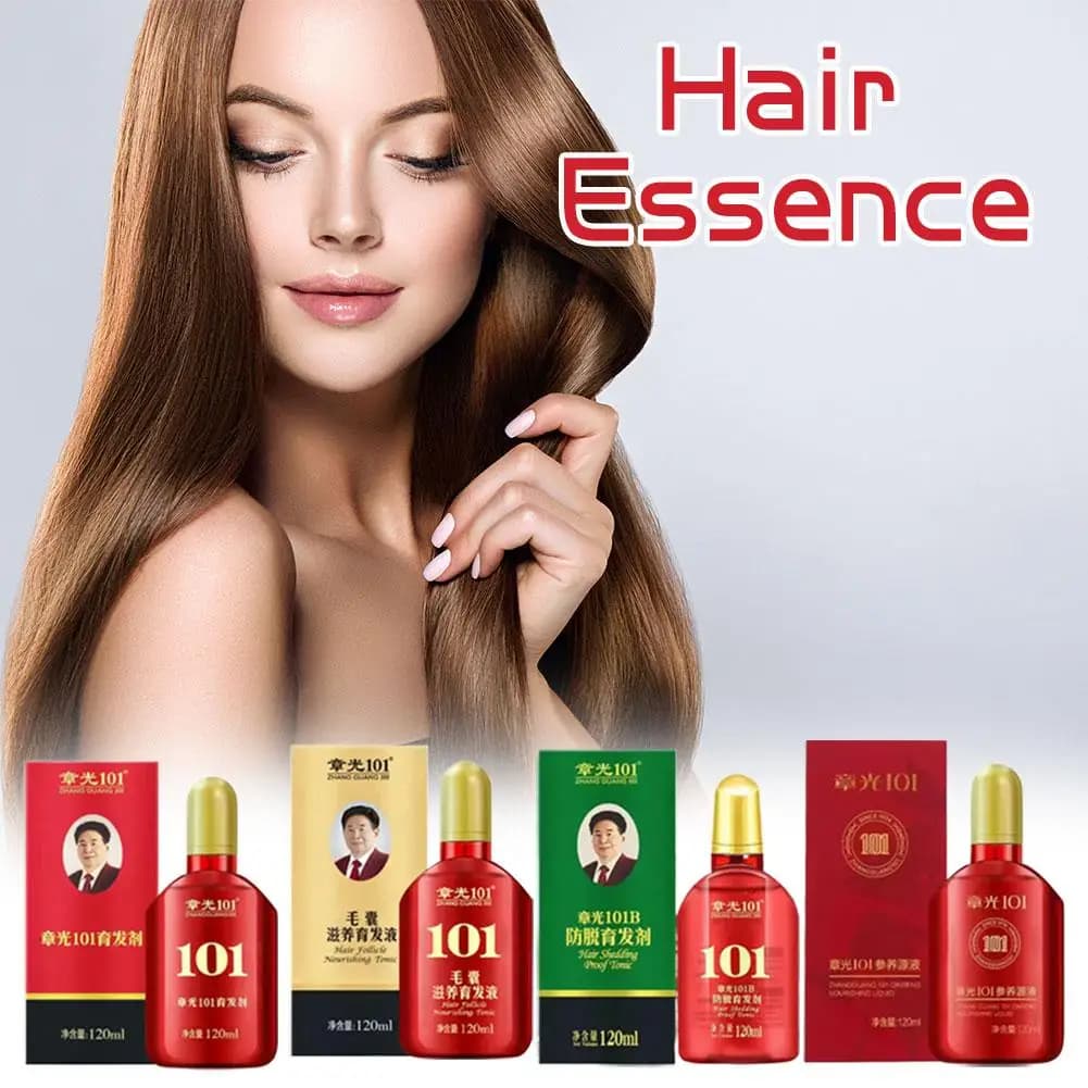 ZHANGGUANG101 120ml Ginseng sain nourrissant cheveux croissance des cheveux tonique puissant ancien méthode cheveux génération Essence cheveux Tonique