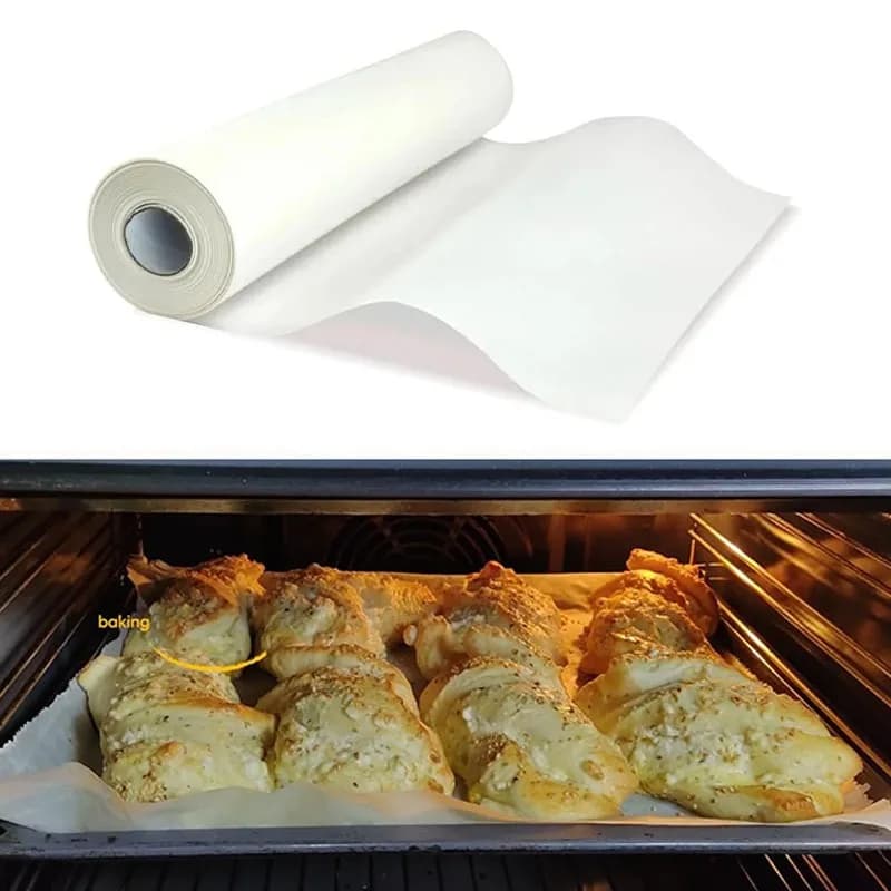 Paquet de rouleau de papier parchemin pour la cuisson