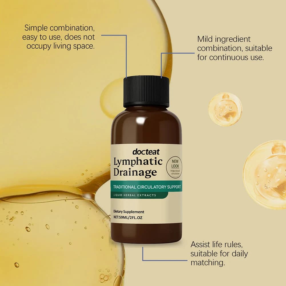 Gouttes de drainage lymphatique