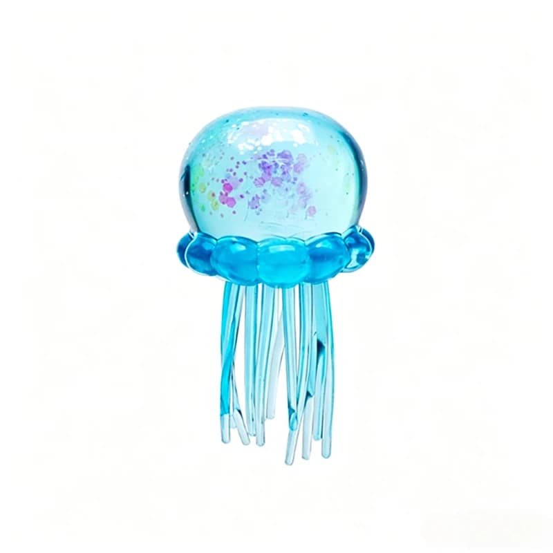 Jouet Squishy Méduse en Maltose, Doux et Mignon, Anti-Stress, Relaxant, Balle Fidget Amusante, Cadeau pour Amis