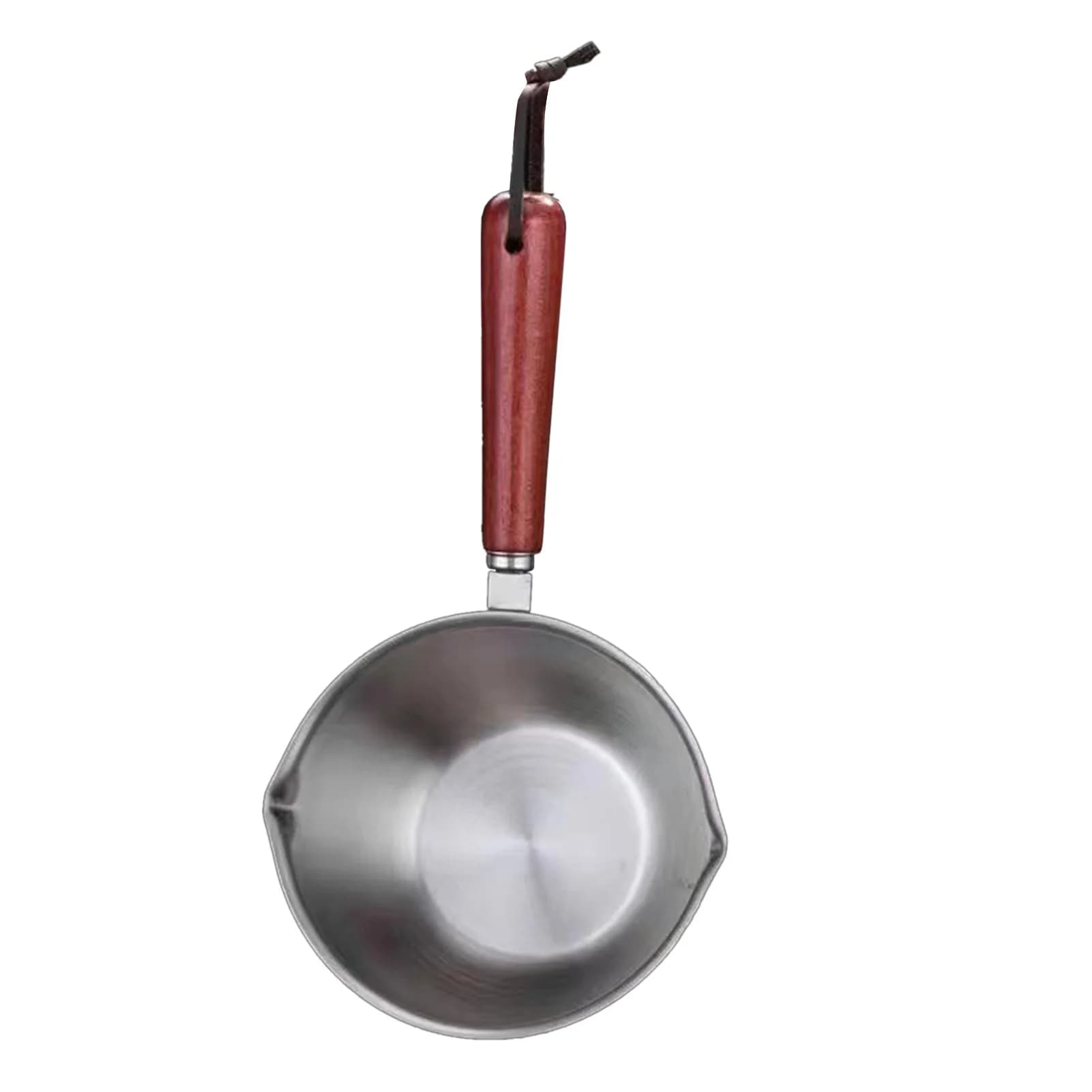Mini chauffe-lait en acier inoxydable 304, 200ml, poignée coordonnante, antirouille, mini pot d'huile pour la cuisine