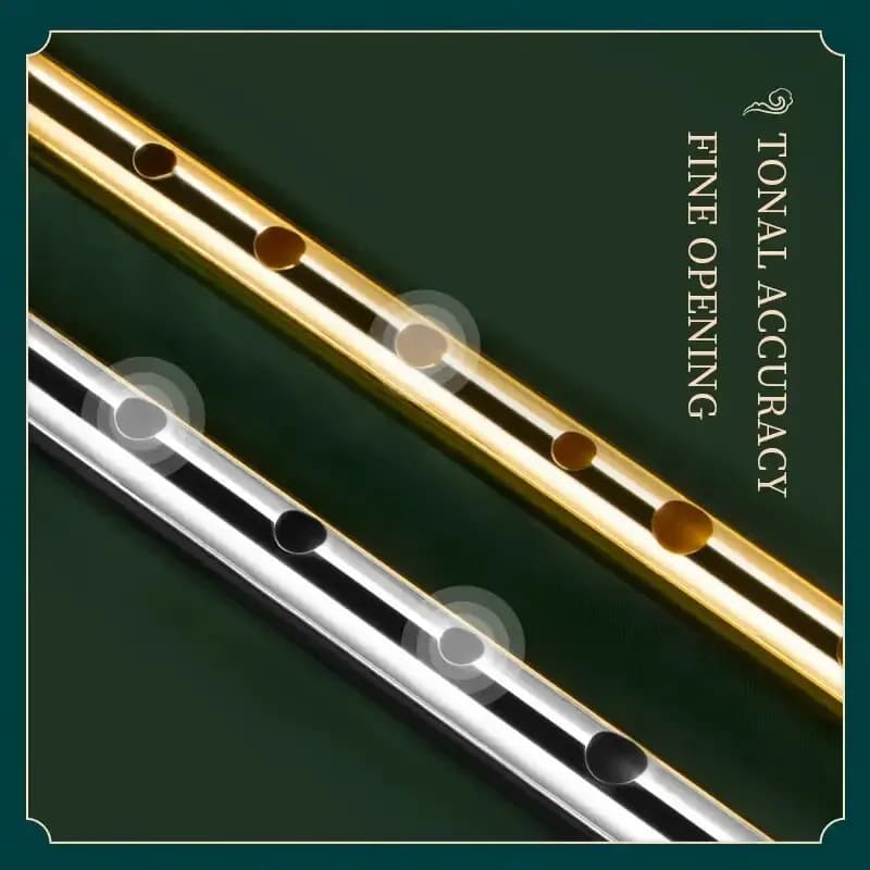 Sifflet irlandais authentique, flûte C, clé en étain, 6 trous, Instrument de musique traditionnel, musique folklorique, Durable pour débutant