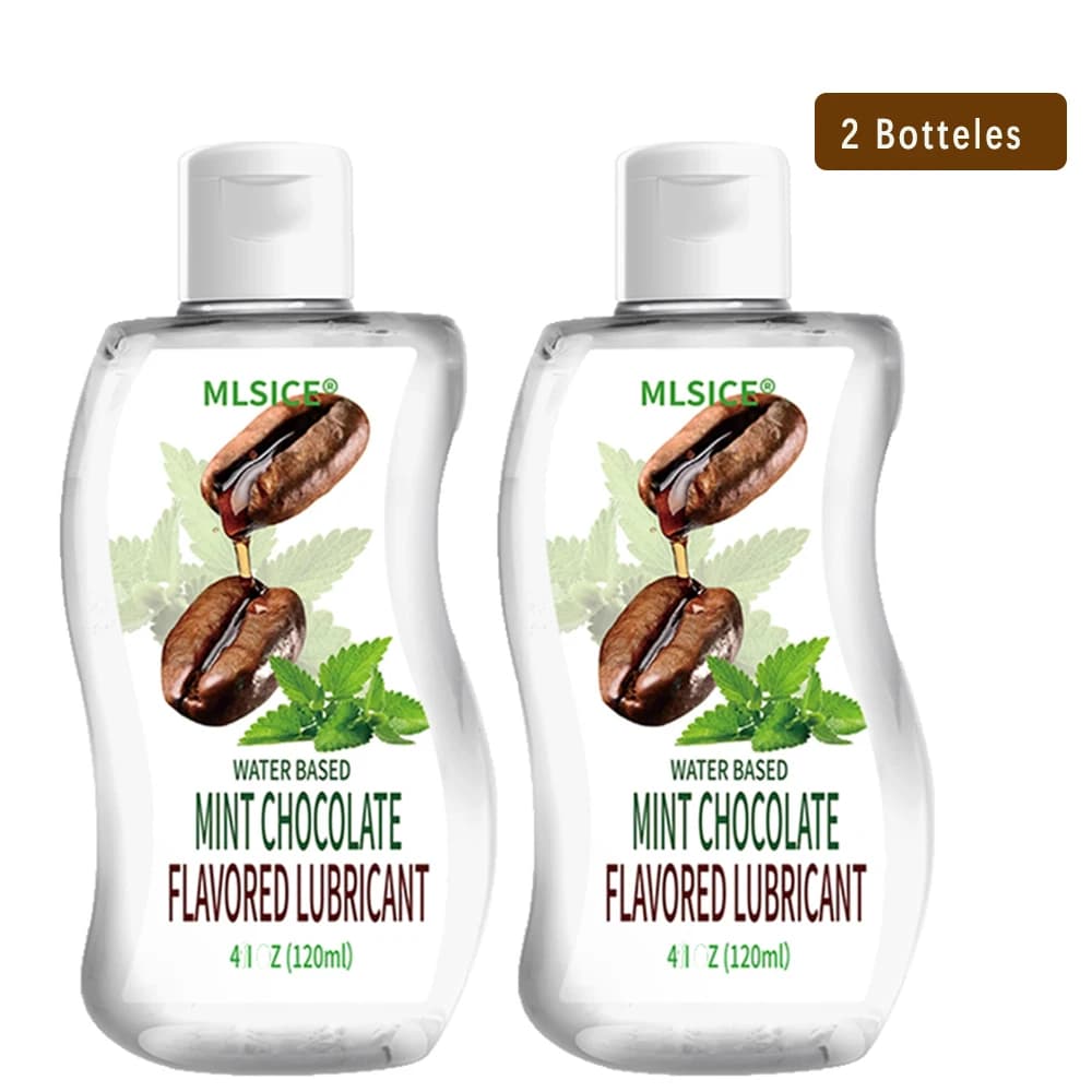 4 Options de lubrifiant sexuel à saveur de chocolat pour le corps, pour Couples, hommes et femmes, 120ml par bouteille