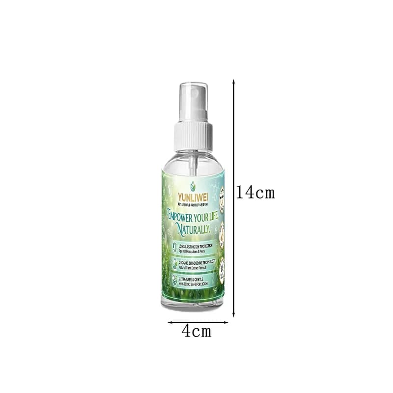 YUNLIWEI Spray anti-puces et tiques naturel pour chien, non toxique, à base d'huiles essentielles végétales, répulsif anti-insectes pour animaux de compagnie, protection anti-moustiques pour chiots