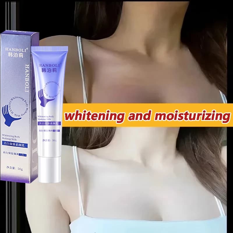 Crème Éclaircissante Corporelle pour Zones Intimes, Bras, Genoux, Lèvres et Peaux Foncées – Éclaircissement de la Mélanine, Essence Rose Hydratante et Soin Intime
