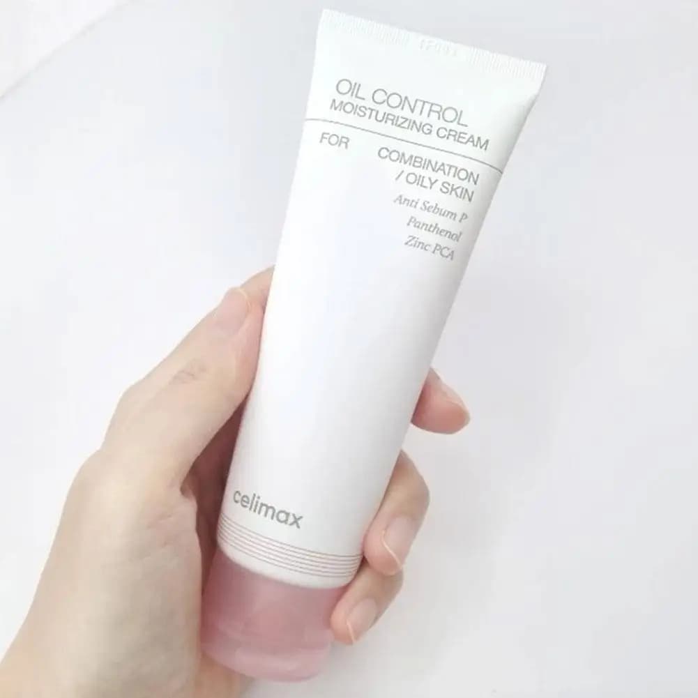 Celimax crème pour le visage contrôle de l'huile 80ml minimisant les pores hydratant équilibre hydratant combinaison peau grasse sensation fraîche soins de la peau