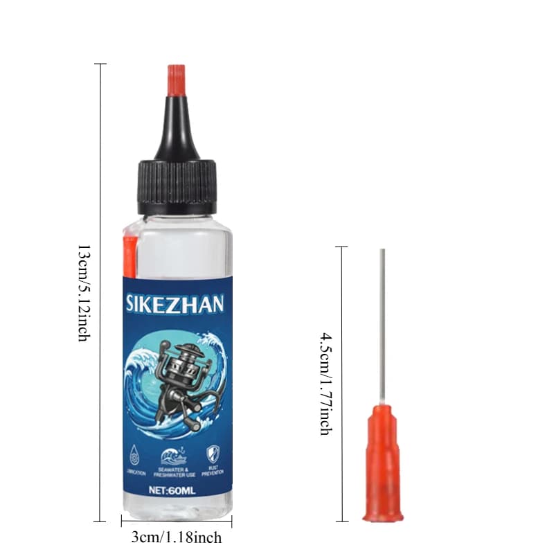 Huile lubrifiante ultime pour moulinets de pêche : Lubrifiant professionnel pour un lancer fluide