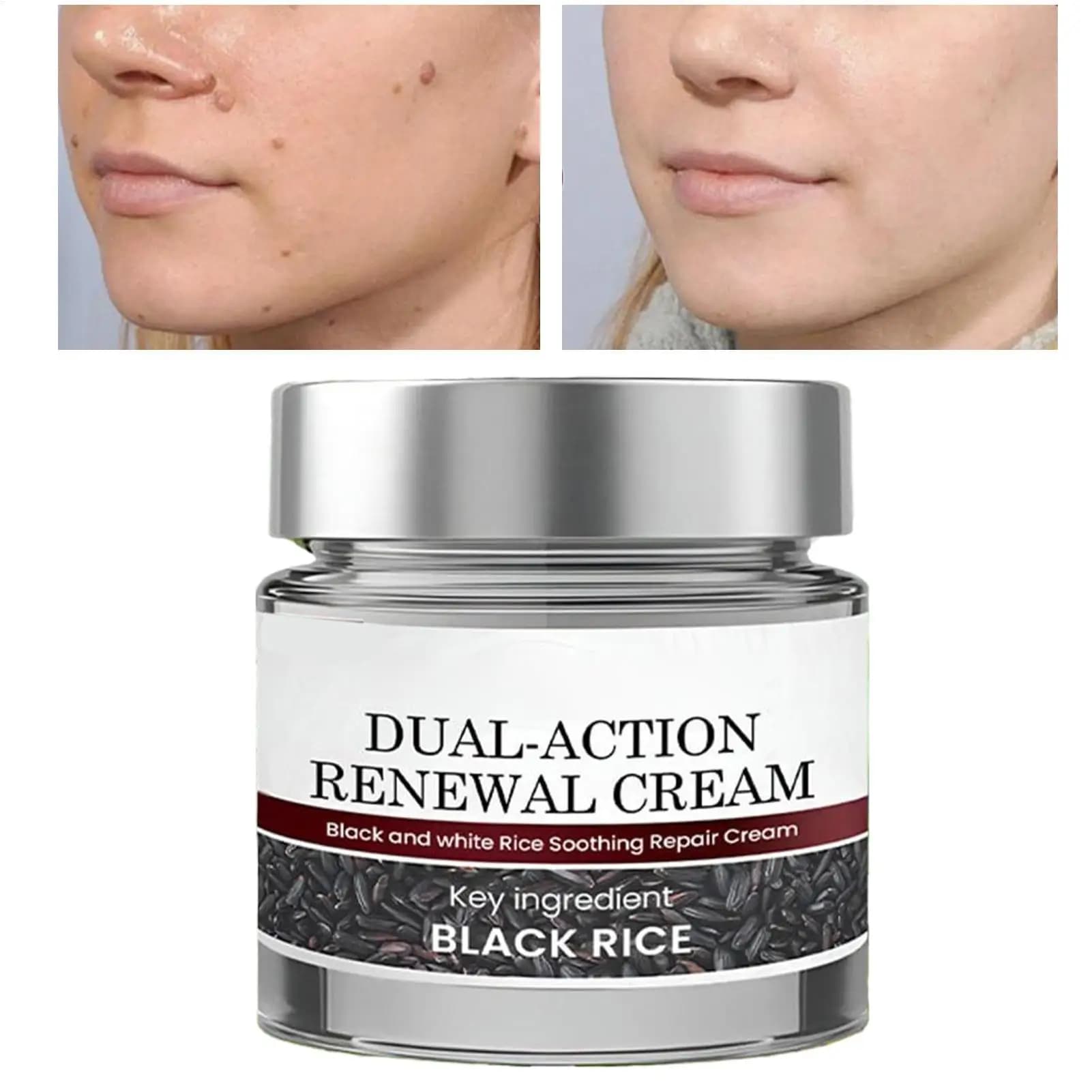 Crème réparatrice pour la peau, baume hydratant au beurre pour peau sèche et sensible, 50g, traitements apaisants, hydratant de nuit pour voyage